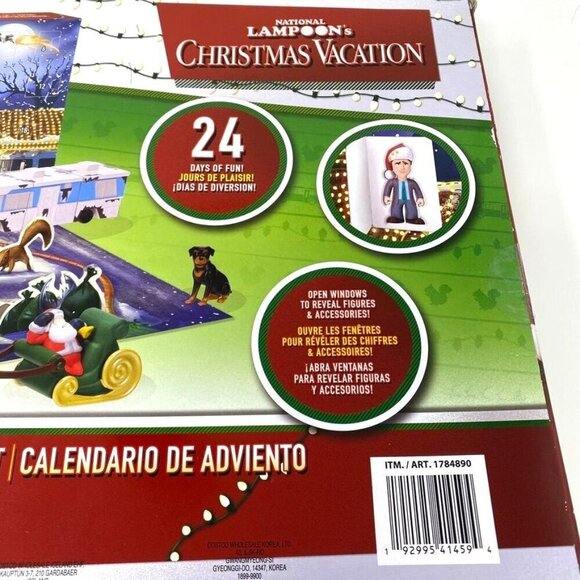 Jakks National Lampoon's Christmas Vacation Advent Calendar 24 Days As Is - Picture 10 of 11